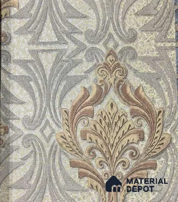 P29 AP-1029 | 10 Meter x 21 Inches Damask Look Wallpaper - 57.37 Sq. Ft. | Minimum 15% wastage during installation