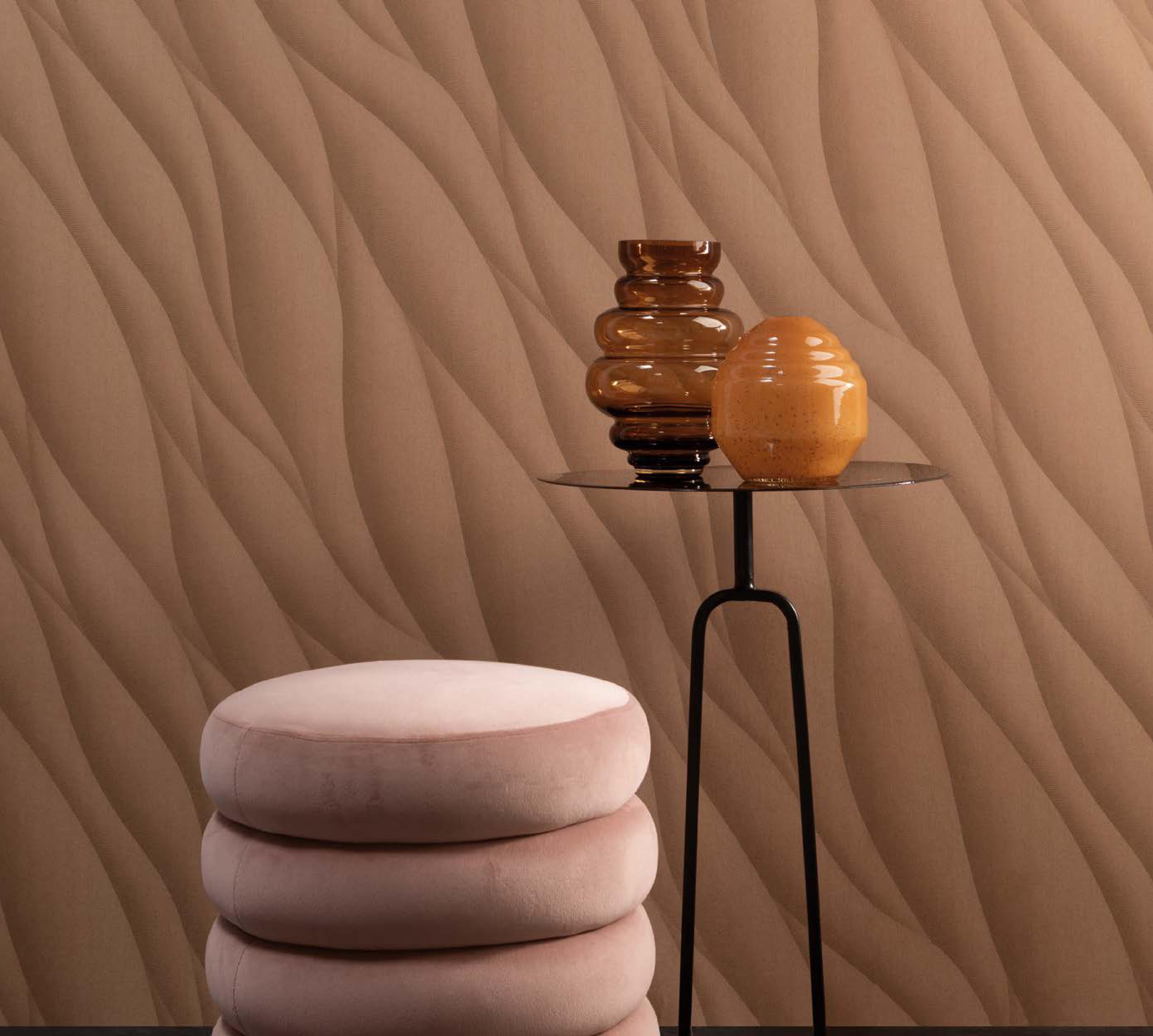 AF24530 | 10 Meter x 21 Inches Patterned Look Wallpaper - 57.37 Sq. Ft. | Minimum 15% wastage during installation