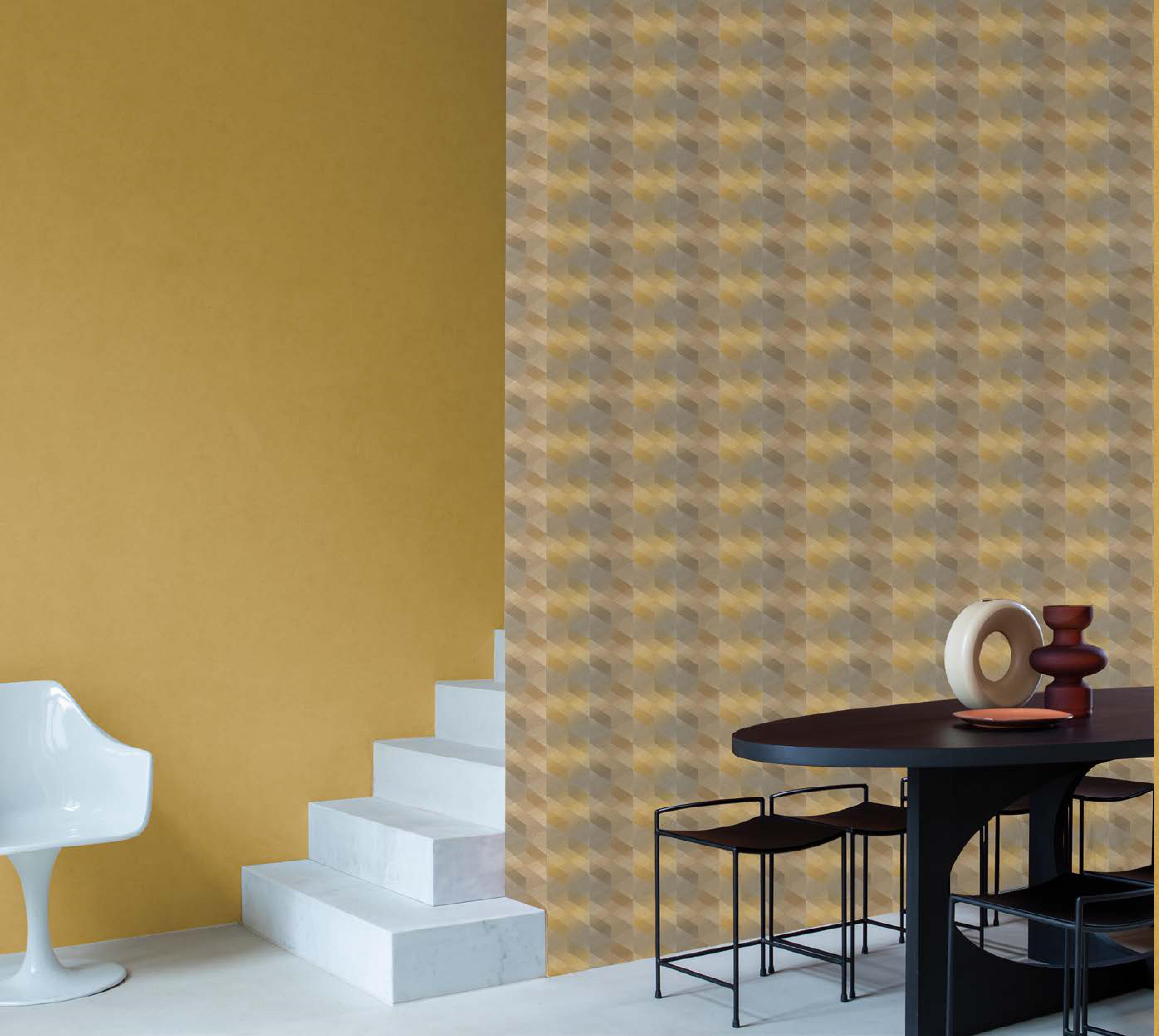AF24581 | 10 Meter x 21 Inches Abstract Look Wallpaper - 57.37 Sq. Ft. | Minimum 15% wastage during installation