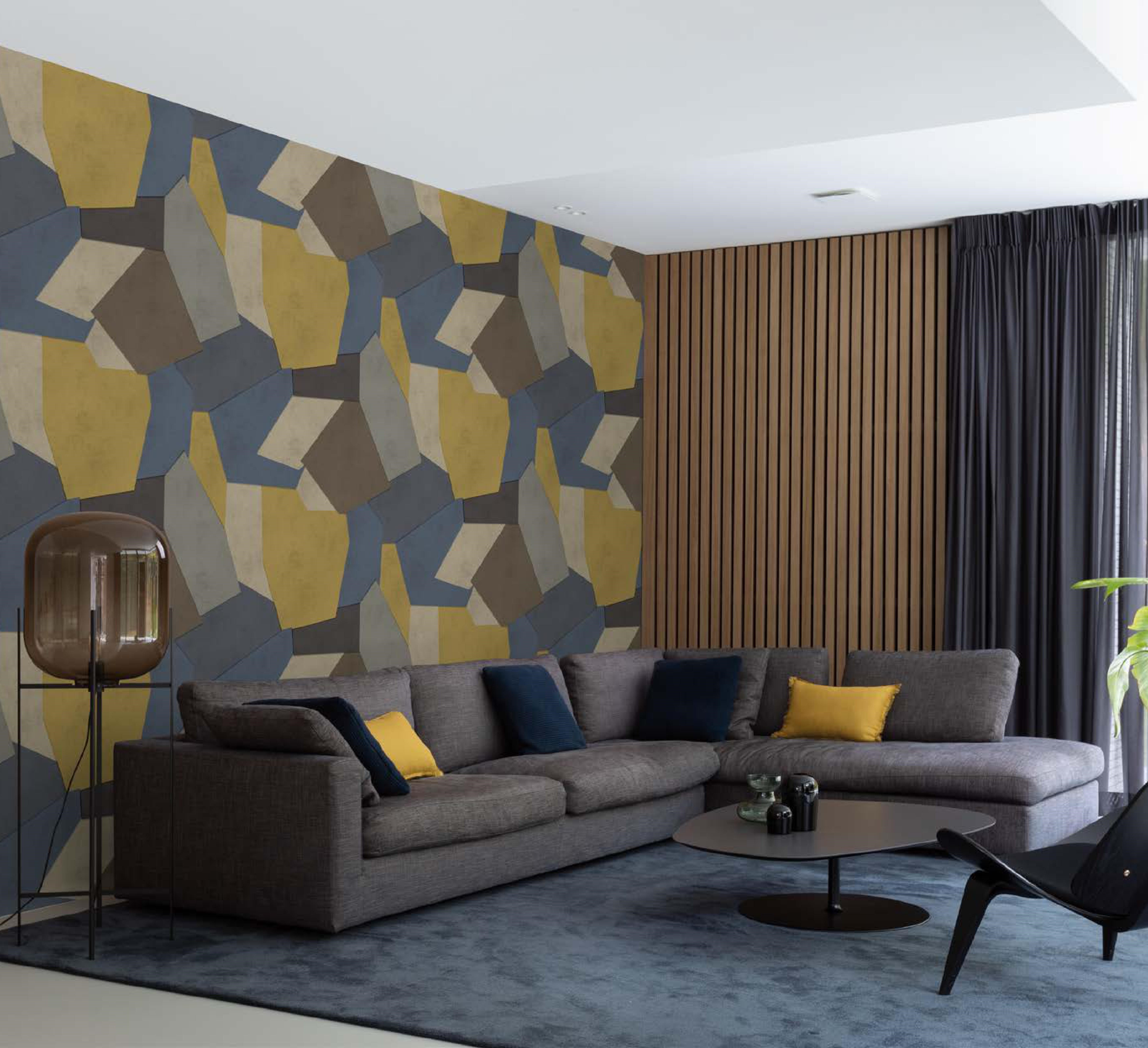 AFD24590 | 10 Meter x 21 Inches Patterned Look Wallpaper - 57.37 Sq. Ft. | Minimum 15% wastage during installation