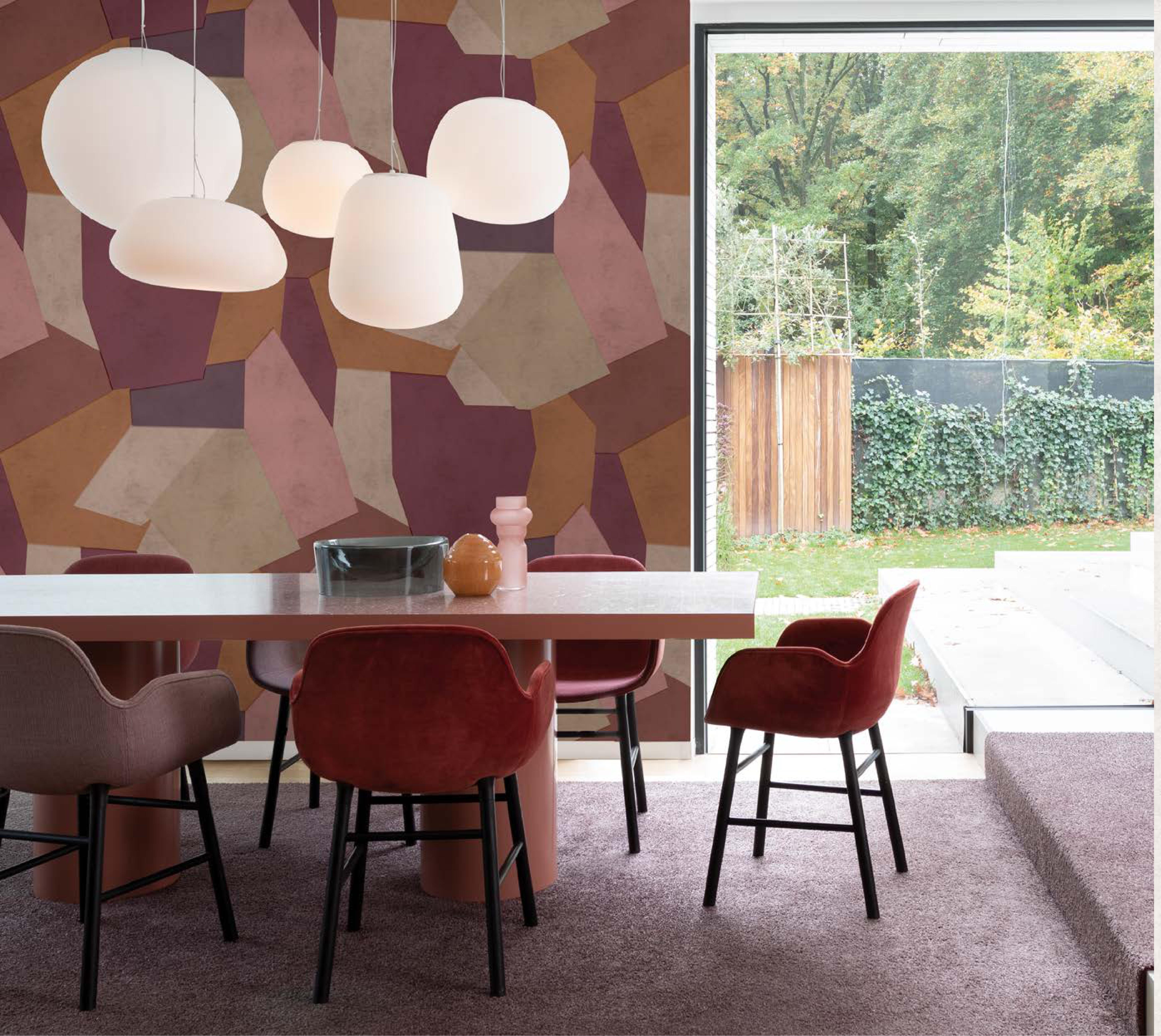 AFD24591 | 10 Meter x 21 Inches Patterned Look Wallpaper - 57.37 Sq. Ft. | Minimum 15% wastage during installation