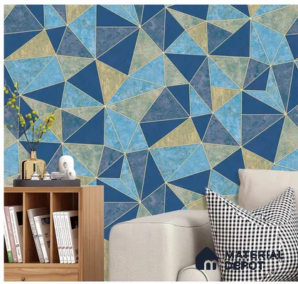 666107 | 10 Meter x 21 Inches Patterned Look Wallpaper - 57.37 Sq. Ft. | Minimum 15% wastage during installation