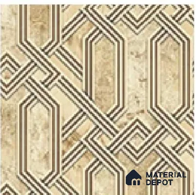 666113 | 10 Meter x 21 Inches Patterned Look Wallpaper - 57.37 Sq. Ft. | Minimum 15% wastage during installation