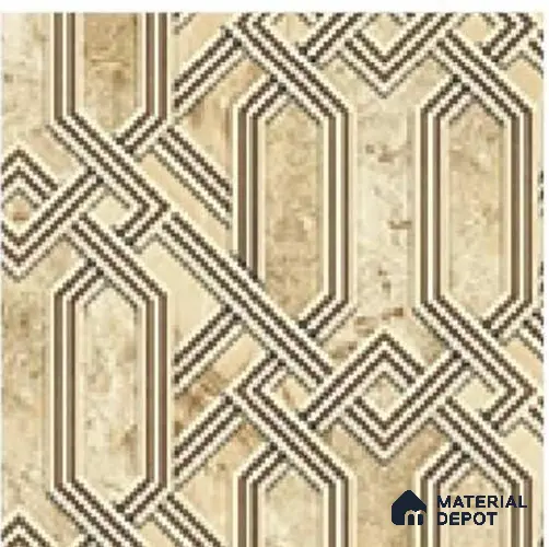 666113 | 10 Meter x 21 Inches Patterned Look Wallpaper - 57.37 Sq. Ft. | Minimum 15% wastage during installation