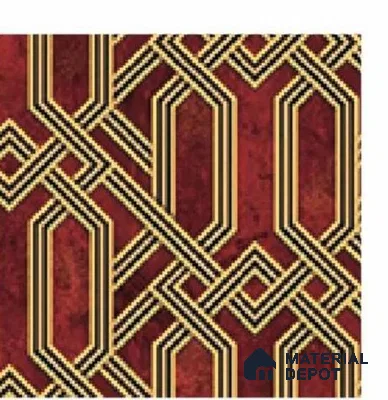 666115 | 10 Meter x 21 Inches Patterned Look Wallpaper - 57.37 Sq. Ft. | Minimum 15% wastage during installation