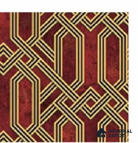 666115 | 10 Meter x 21 Inches Patterned Look Wallpaper - 57.37 Sq. Ft. | Minimum 15% wastage during installation