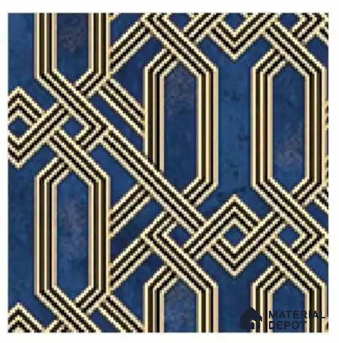 666117 | 10 Meter x 21 Inches Patterned Look Wallpaper - 57.37 Sq. Ft. | Minimum 15% wastage during installation