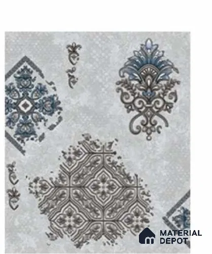 666122 | 10 Meter x 21 Inches Damask Look Wallpaper - 57.37 Sq. Ft. | Minimum 15% wastage during installation