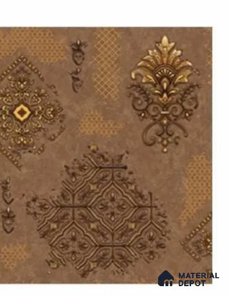 666123 | 10 Meter x 21 Inches Damask Look Wallpaper - 57.37 Sq. Ft. | Minimum 15% wastage during installation