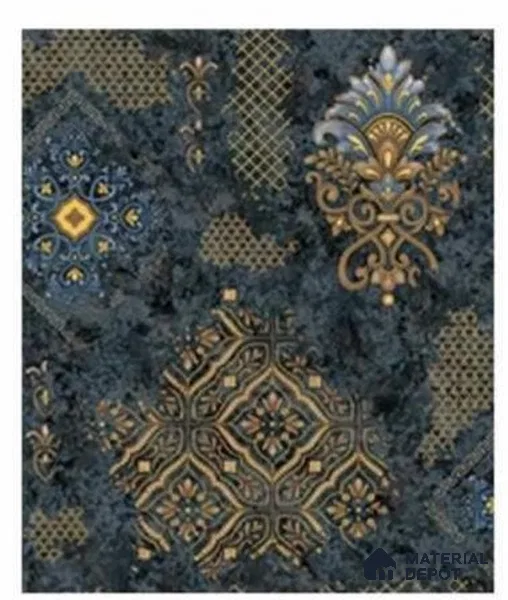 666124 | 10 Meter x 21 Inches Damask Look Wallpaper - 57.37 Sq. Ft. | Minimum 15% wastage during installation