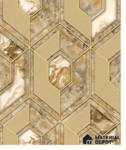 666136 | 10 Meter x 21 Inches Texture Look Wallpaper - 57.37 Sq. Ft. | Minimum 15% wastage during installation