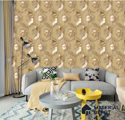 666136 | 10 Meter x 21 Inches Texture Look Wallpaper - 57.37 Sq. Ft. | Minimum 15% wastage during installation
