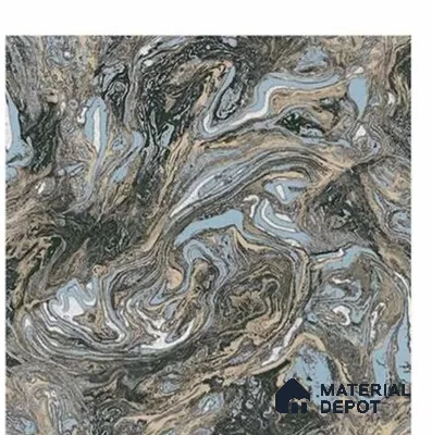 666140 | 10 Meter x 21 Inches Marble Look Wallpaper - 57.37 Sq. Ft. | Minimum 10% wastage during installation