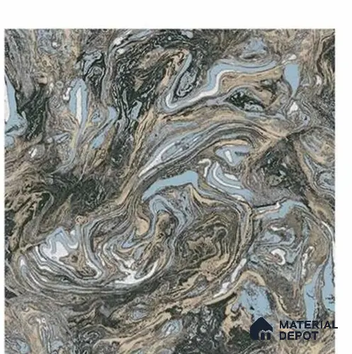 666140 | 10 Meter x 21 Inches Marble Look Wallpaper - 57.37 Sq. Ft. | Minimum 10% wastage during installation