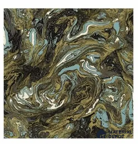 666141 | 10 Meter x 21 Inches Marble Look Wallpaper - 57.37 Sq. Ft. | Minimum 10% wastage during installation
