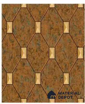 666146 | 10 Meter x 21 Inches Patterned Look Wallpaper - 57.37 Sq. Ft. | Minimum 15% wastage during installation