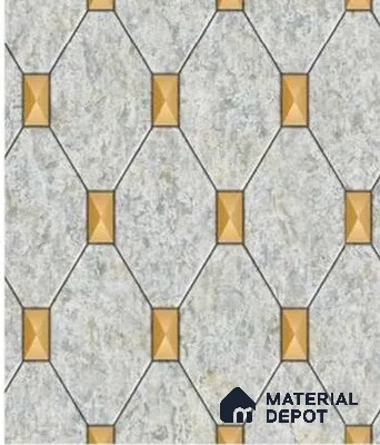 666147 | 10 Meter x 21 Inches Patterned Look Wallpaper - 57.37 Sq. Ft. | Minimum 15% wastage during installation