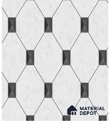 666148 | 10 Meter x 21 Inches Patterned Look Wallpaper - 57.37 Sq. Ft. | Minimum 15% wastage during installation