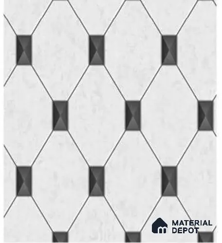 666148 | 10 Meter x 21 Inches Patterned Look Wallpaper - 57.37 Sq. Ft. | Minimum 15% wastage during installation
