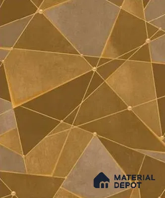666151 | 10 Meter x 21 Inches Geometric Look Wallpaper - 57.37 Sq. Ft. | Minimum 15% wastage during installation