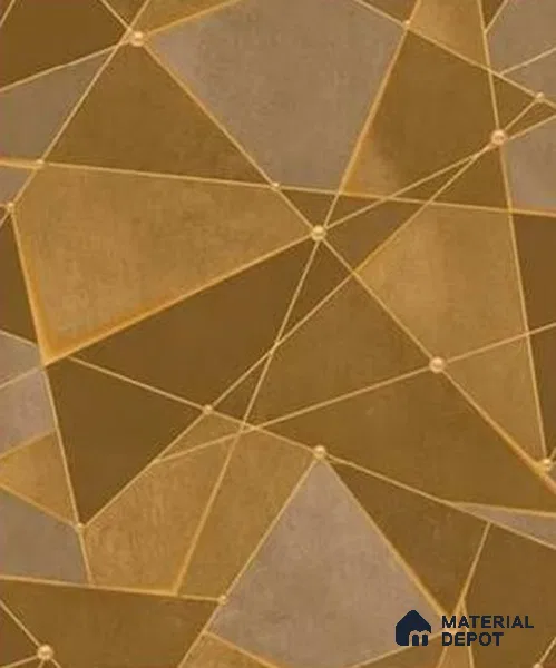 666151 | 10 Meter x 21 Inches Geometric Look Wallpaper - 57.37 Sq. Ft. | Minimum 15% wastage during installation