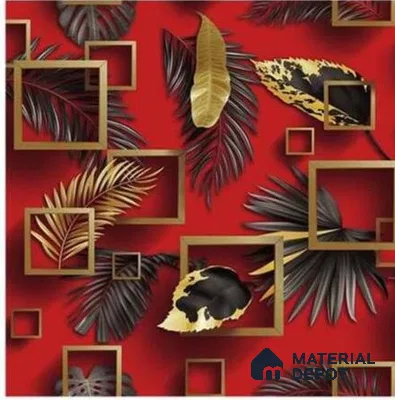 666153 | 10 Meter x 21 Inches Florals Look Wallpaper - 57.37 Sq. Ft. | Minimum 15% wastage during installation