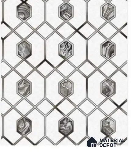 666160 | 10 Meter x 21 Inches Patterned Look Wallpaper - 57.37 Sq. Ft. | Minimum 15% wastage during installation