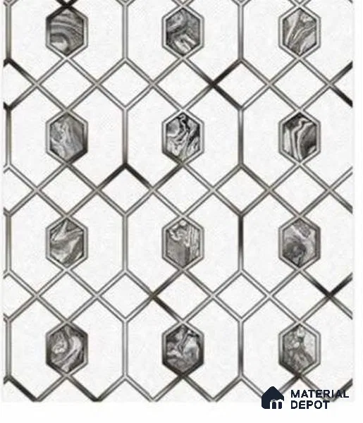 666160 | 10 Meter x 21 Inches Patterned Look Wallpaper - 57.37 Sq. Ft. | Minimum 15% wastage during installation