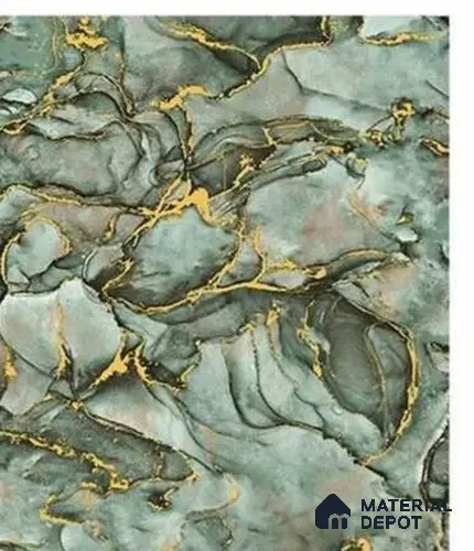 666163 | 10 Meter x 21 Inches Marble Look Wallpaper - 57.37 Sq. Ft. | Minimum 10% wastage during installation