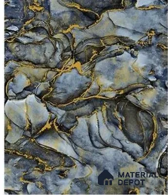 666166 | 10 Meter x 21 Inches Marble Look Wallpaper - 57.37 Sq. Ft. | Minimum 10% wastage during installation