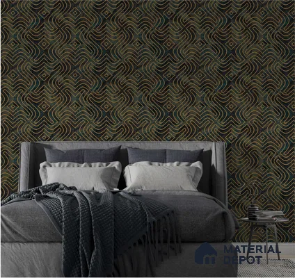 666167 | 10 Meter x 21 Inches Texture Look Wallpaper - 57.37 Sq. Ft. | Minimum 15% wastage during installation