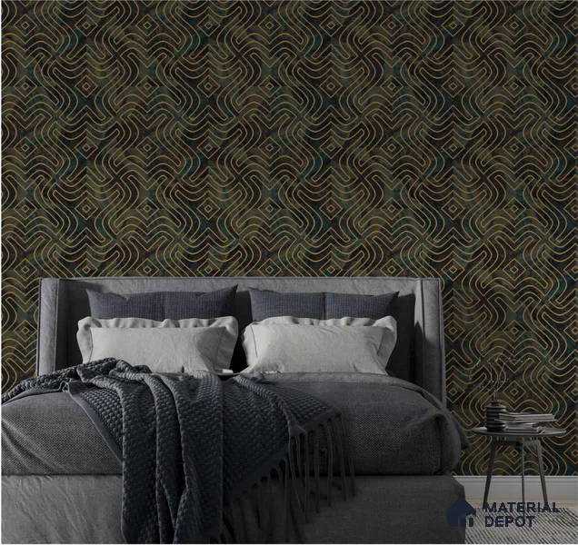 666167 | 10 Meter x 21 Inches Texture Look Wallpaper - 57.37 Sq. Ft. | Minimum 15% wastage during installation