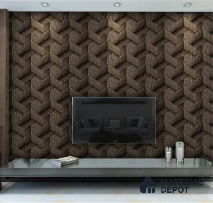 666171 | 10 Meter x 21 Inches Texture Look Wallpaper - 57.37 Sq. Ft. | Minimum 15% wastage during installation