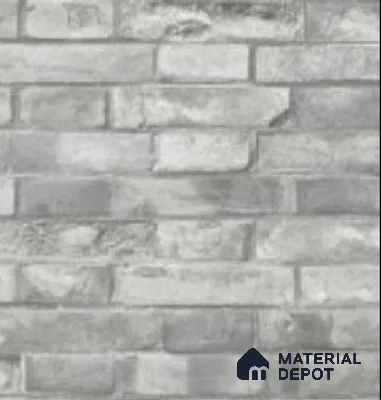 801-3 | 10 Meter x 21 Inches Brick Look Wallpaper - 57.41 Sq. Ft. | Minimum 15% wastage during installation
