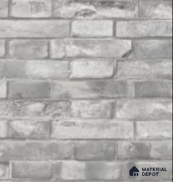 801-3 | 10 Meter x 21 Inches Brick Look Wallpaper - 57.41 Sq. Ft. | Minimum 15% wastage during installation