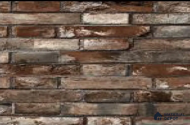 801-4 | 10 Meter x 21 Inches Brick Look Wallpaper - 57.41 Sq. Ft. | Minimum 15% wastage during installation