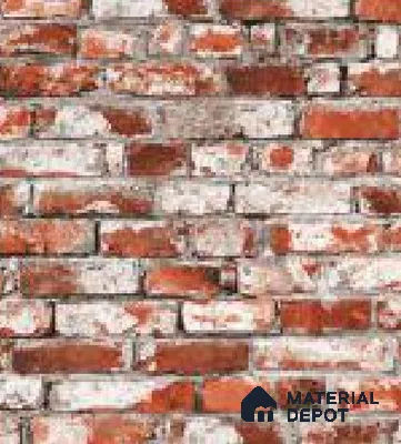 WK16-1603 | 10 Meter x 21 Inches Brick Look Wallpaper - 57.41 Sq. Ft. | Minimum 15% wastage during installation