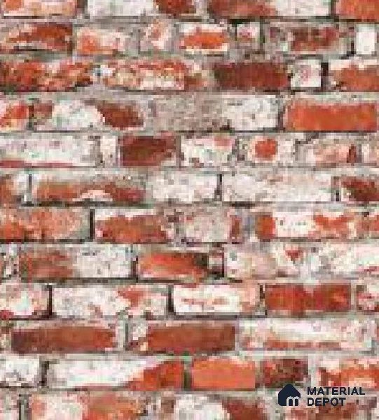 WK16-1603 | 10 Meter x 21 Inches Brick Look Wallpaper - 57.41 Sq. Ft. | Minimum 15% wastage during installation