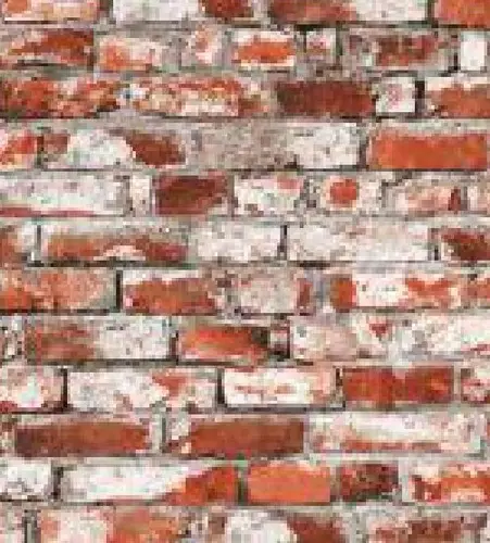 WK16-1603 | 10 Meter x 21 Inches Brick Look Wallpaper - 57.41 Sq. Ft. | Minimum 15% wastage during installation