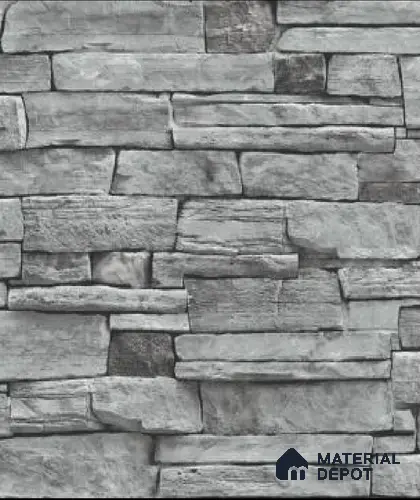 WK16-1607 | 10 Meter x 21 Inches Brick Look Wallpaper - 57.41 Sq. Ft. | Minimum 15% wastage during installation