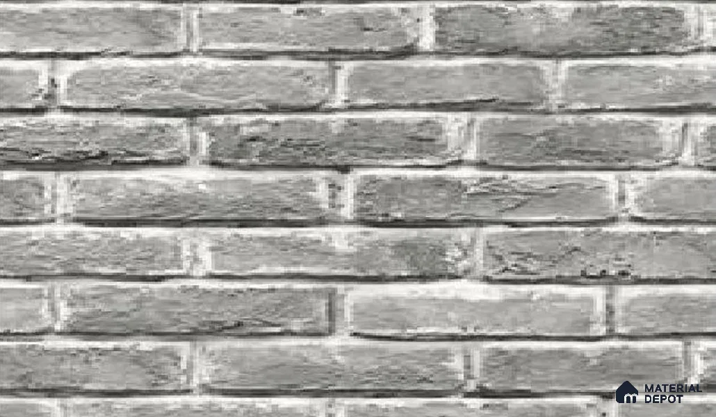 WK16-1616 | 10 Meter x 21 Inches Brick Look Wallpaper - 57.41 Sq. Ft. | Minimum 15% wastage during installation