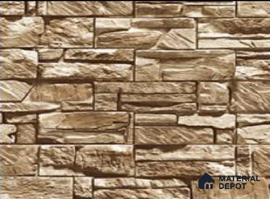 WK16-1620 | 10 Meter x 21 Inches Brick Look Wallpaper - 57.41 Sq. Ft. | Minimum 15% wastage during installation