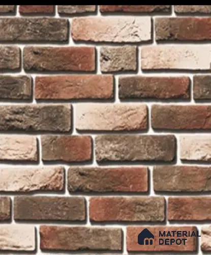 WK16-1624 | 10 Meter x 21 Inches Brick Look Wallpaper - 57.41 Sq. Ft. | Minimum 15% wastage during installation
