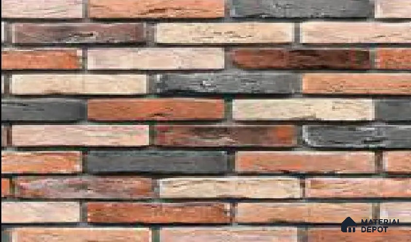 WK16-1631 | 10 Meter x 21 Inches Brick Look Wallpaper - 57.41 Sq. Ft. | Minimum 15% wastage during installation