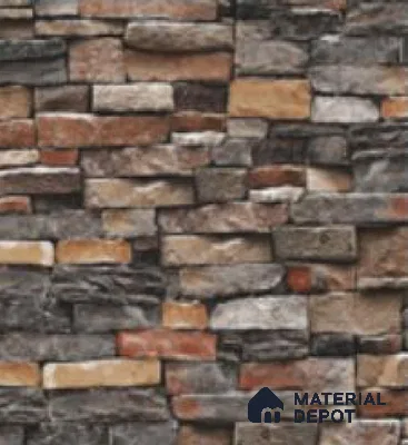 WK16-1636 | 10 Meter x 21 Inches Brick Look Wallpaper - 57.41 Sq. Ft. | Minimum 15% wastage during installation