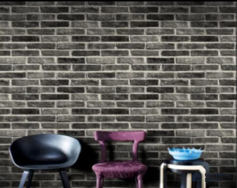 WK16-1639 | 10 Meter x 21 Inches Brick Look Wallpaper - 57.41 Sq. Ft. | Minimum 15% wastage during installation