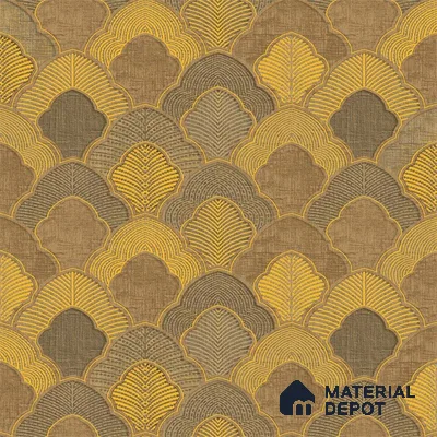 P1 4001 | 10 Meter x 21 Inches Damask Look Wallpaper - 57.41 Sq. Ft. | Minimum 15% wastage during installation