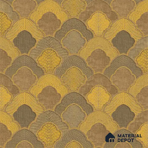P1 4001 | 10 Meter x 21 Inches Damask Look Wallpaper - 57.41 Sq. Ft. | Minimum 15% wastage during installation