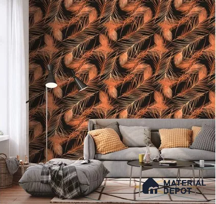 P45 4045 | 10 Meter x 21 Inches Florals Look Wallpaper - 57.41 Sq. Ft. | Minimum 15% wastage during installation