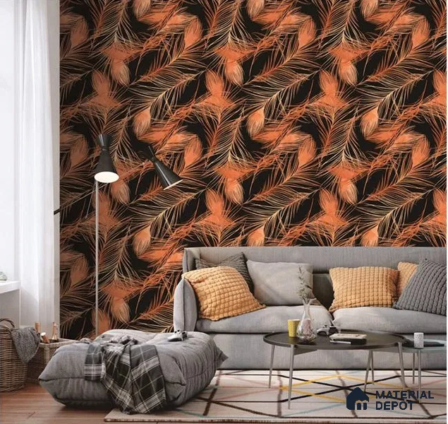 P45 4045 | 10 Meter x 21 Inches Florals Look Wallpaper - 57.41 Sq. Ft. | Minimum 15% wastage during installation